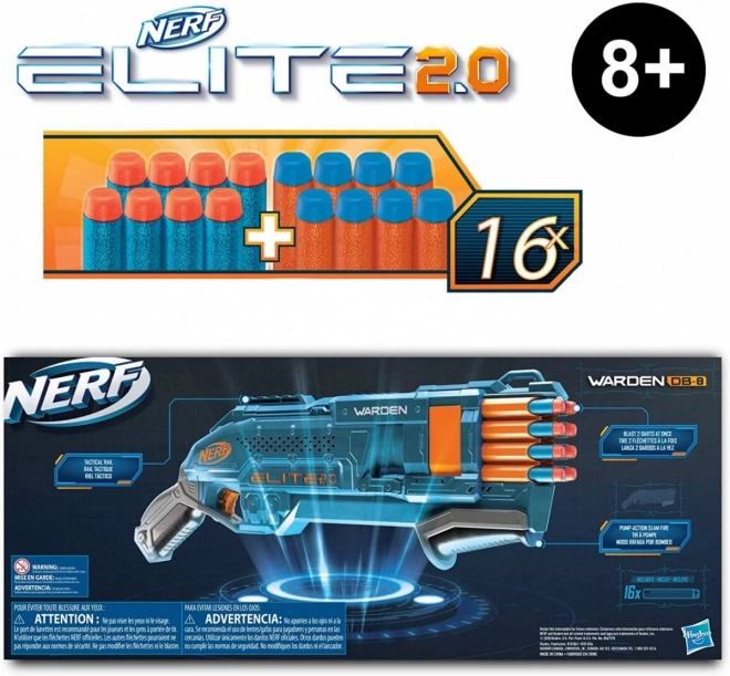 Nerf Warden DB-8 Elite 2.0 od Hasbra