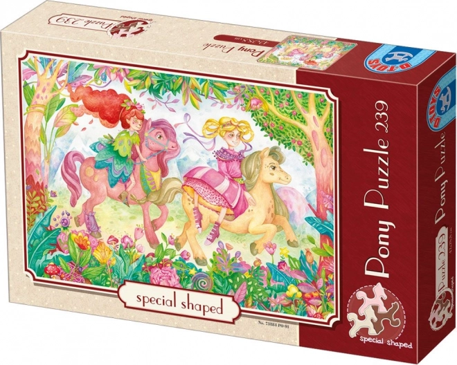 Sestavljanka Pisani poniji 239 koščkov D-Toys