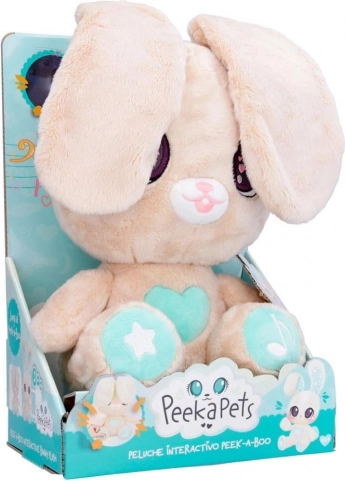 Interaktivni plišasti zajček Peekapets 45 cm