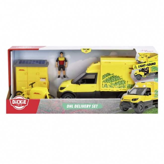 Set z vozilom DHL 25 cm City