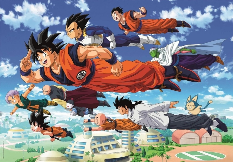 Clementoni puzzle Dragon Ball, 1000 kosov