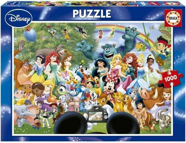 Educa sestavljanka Čudoviti svet Disney II 1000 kosov