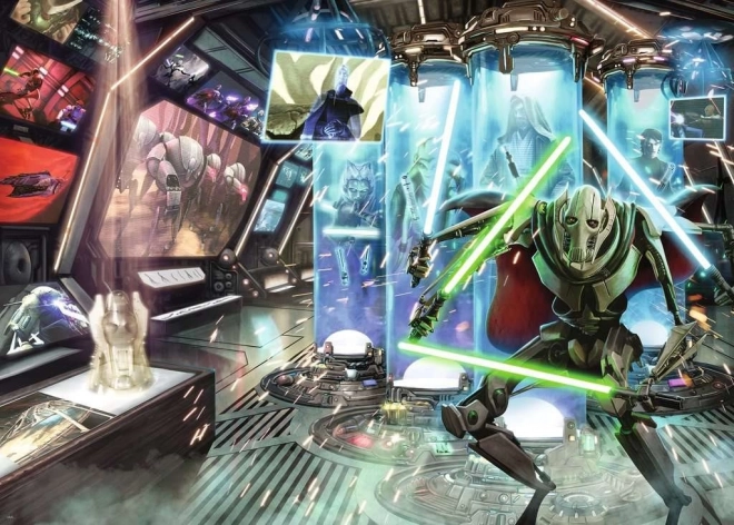 Sestavljanka RAVENSBURGER Star Wars – zlikovci: General Grievous, 1000 koščkov
