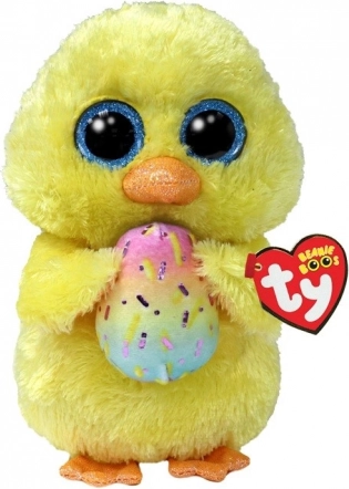 Plišasti piščanček TY Boos Marigold 15 cm