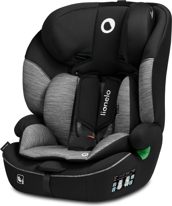 Avtosedež LIONELO Levi One i-Size, 76–150 cm, Black Grey