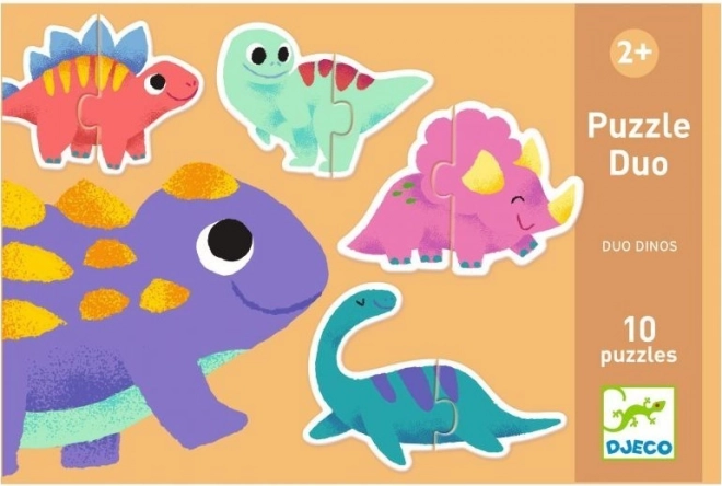 Puzzle Duo Dinozavri