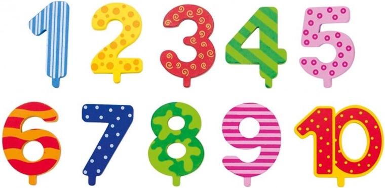 Številke 1–10 za vsako starost