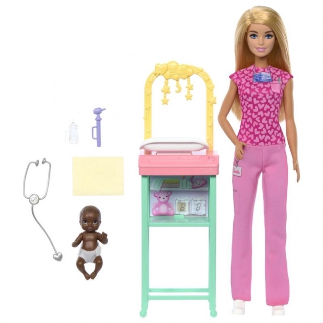 Barbie igralni komplet - pediatrinja