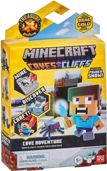 Minecraft Caves & Cliffs Raziskovanje jam Treasure X