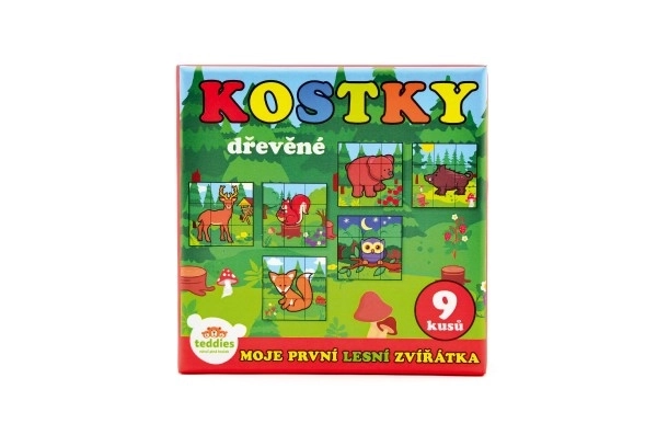 Kocke Kocka Moje Prve Živali Les
