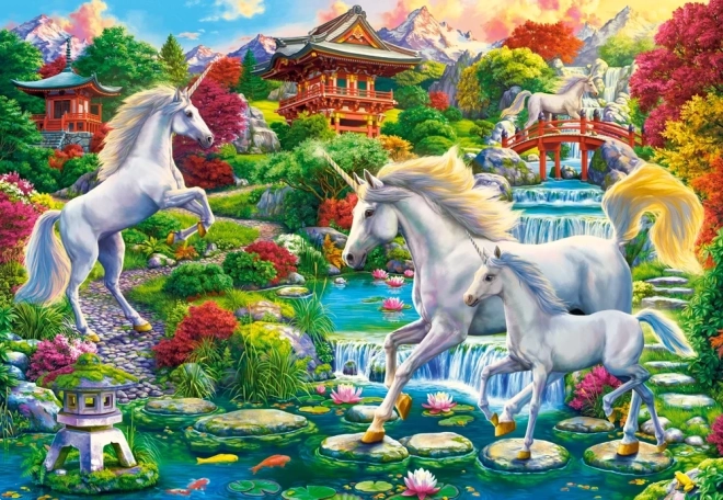 Castorland puzzle Vrt samorogov 1500 koščkov