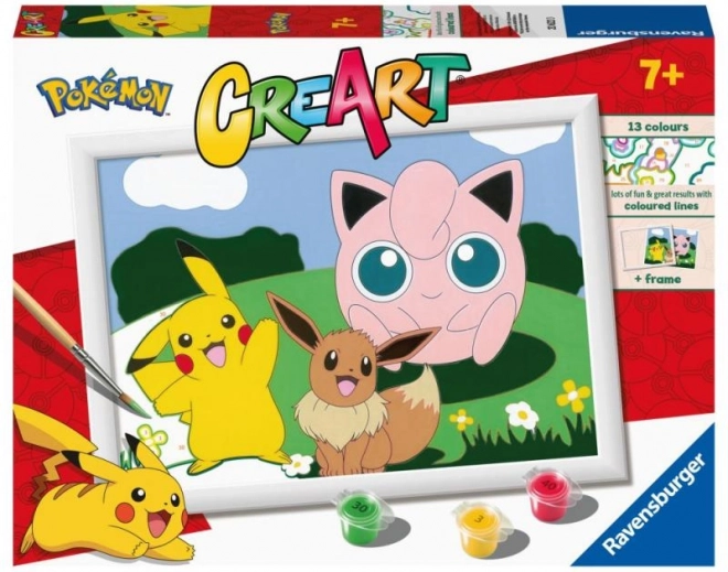 CreArt Pokémon – slikanje po številkah