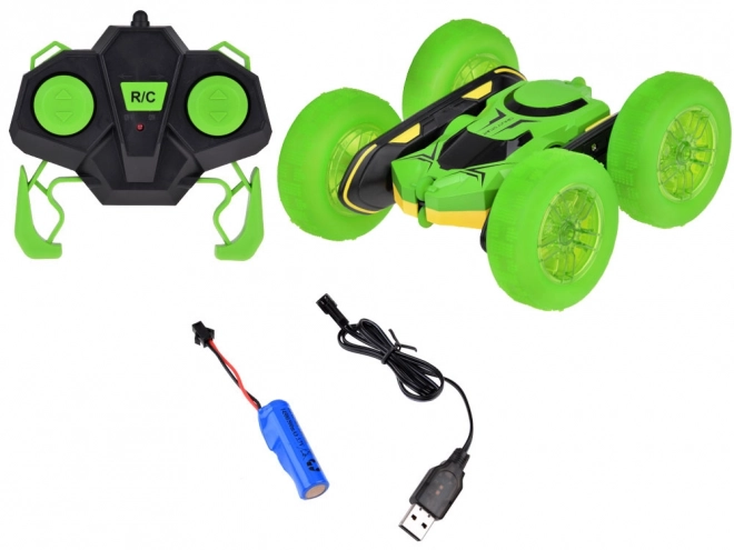 Čudežni avto Stunt Car z LED kolesi