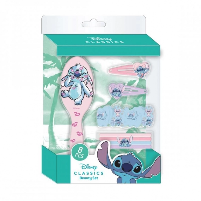 Set dodatkov za lase Stitch 8 kosov