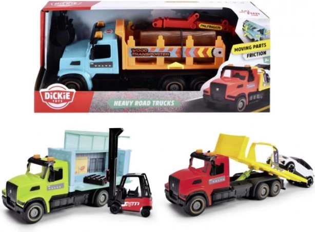 mestni težki tovornjak VOLVO 22 cm – miks 3 modelov