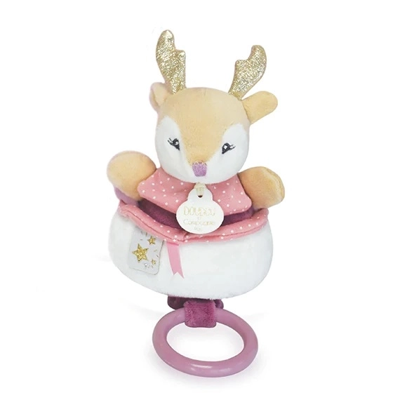 Doudou plišasta glasbena igrača 20 cm