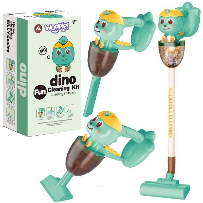 Woopie Interaktivni Dino Sesalnik 3v1 Svetloba Zvok