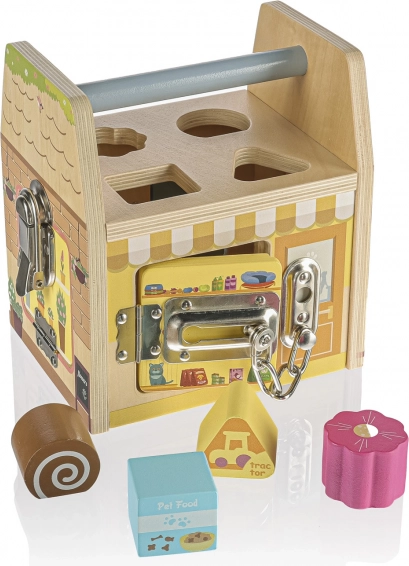 Lesena montessori kocka, 2023