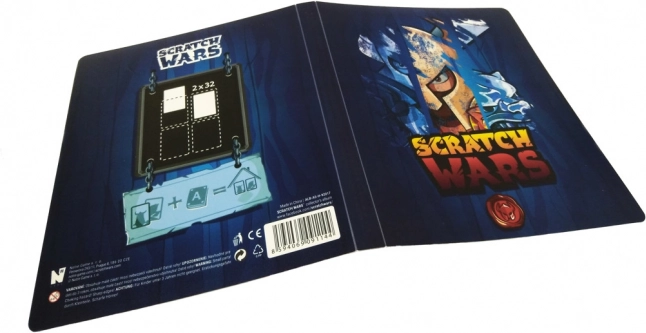 Album za karte junakov SCRATCH WARS A5
