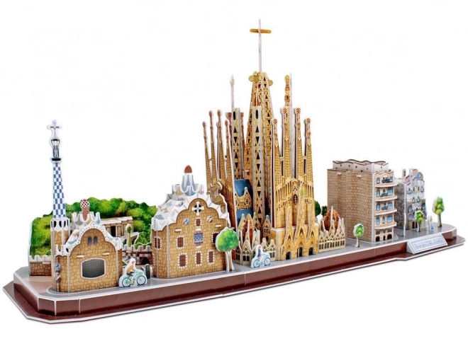 3D sestavljanka Mestna Linija Barcelona