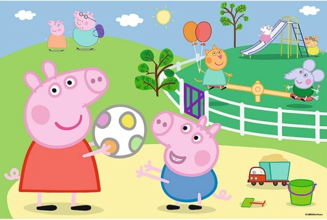 priljubljen motiv PEPPA PIG na igrišču