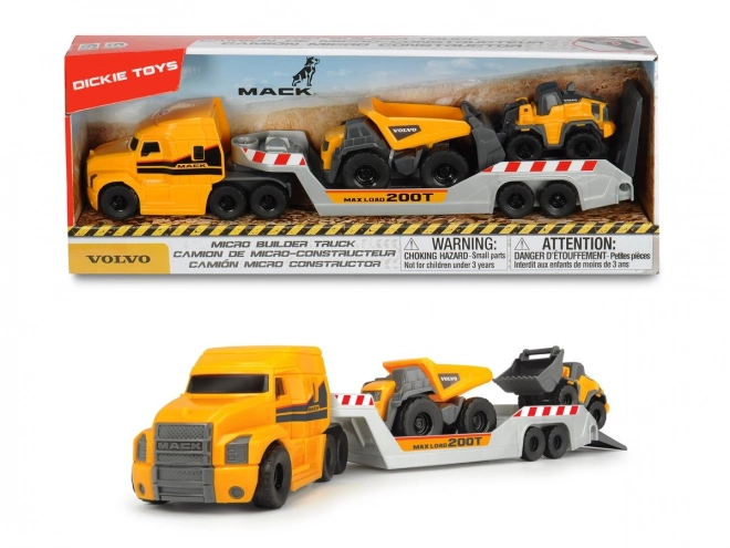 Konstrukcijski komplet Volvo Micro Builder