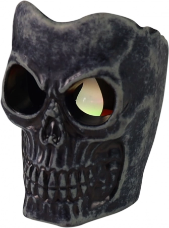 Halloweenska utripajoča mini lučka v obliki lobanje