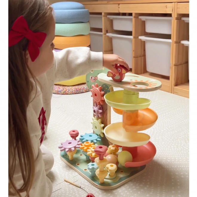 Woopie Green - Aktivno Drevo Montessori 4v1 FSC