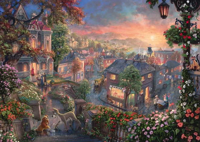 Puzzle Lady in Potepuh od SCHMIDT 1000 kosov