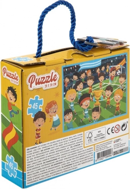 Puzzle Nogomet 45 kosov