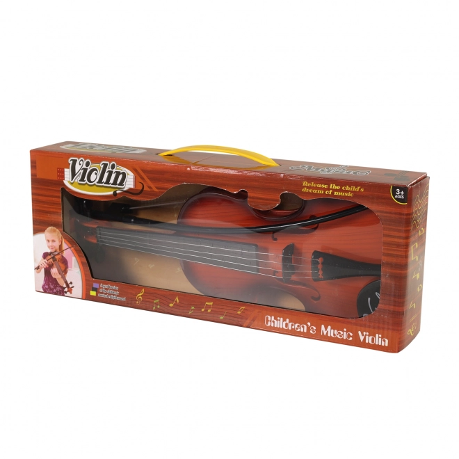 Violina z lokom
