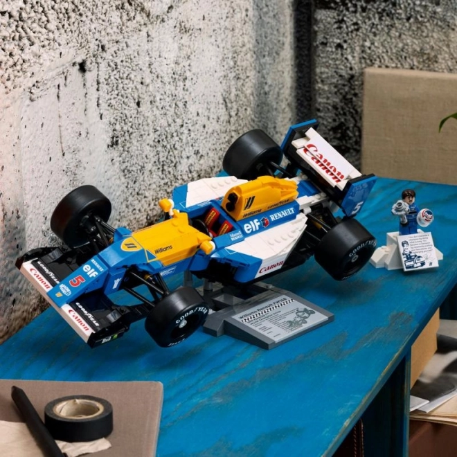 LEGO Ikone 10353 Williams Racing FW14B z Nigelom Mansellom