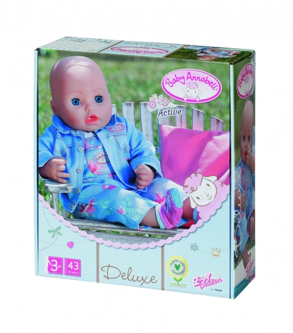 Baby Annabell Deluxe Jeans hlače za punčko