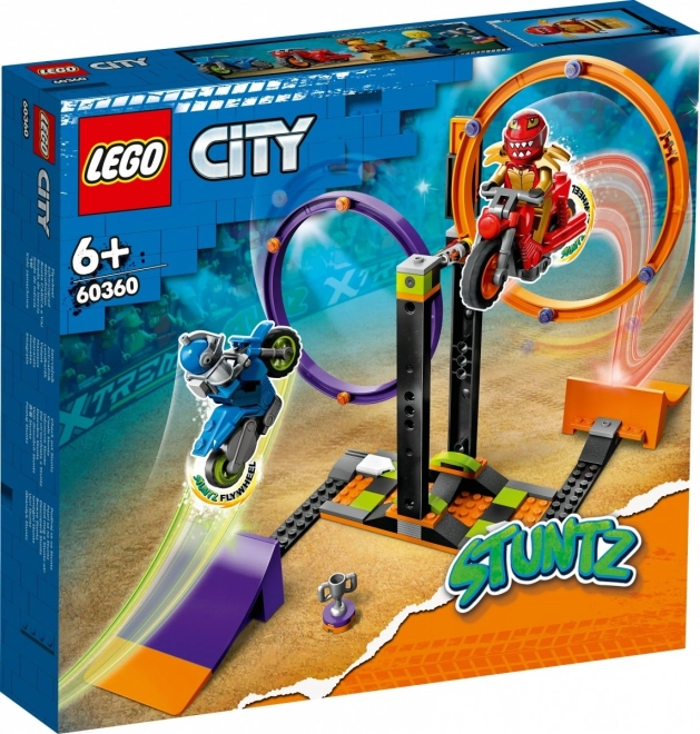 LEGO® City 60360 Kaskaderski izziv z vrtečimi se obroči