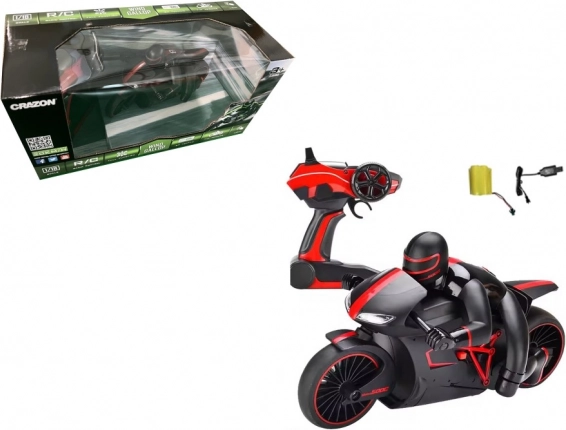 RC dirkalni motor 20 km/h 2,4 GHz – rdeč