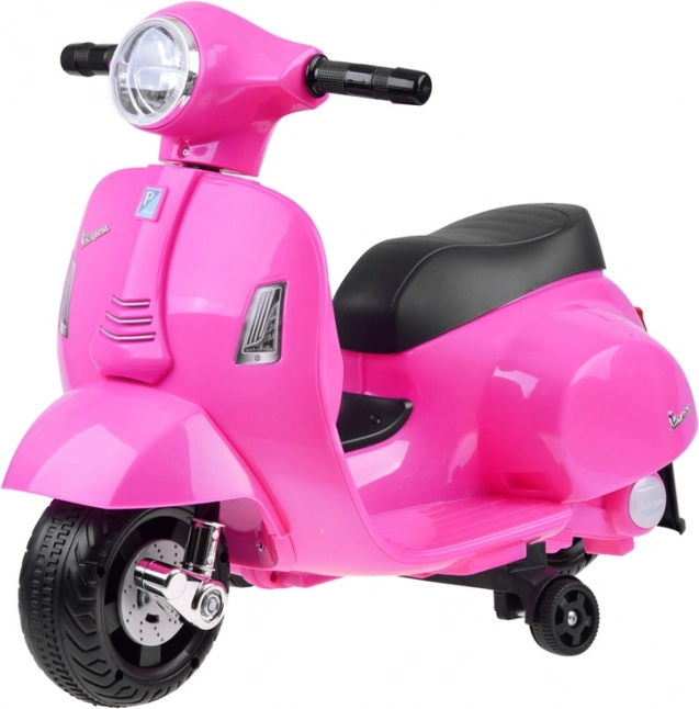 Otroški električni skuter Vespa – rožnata