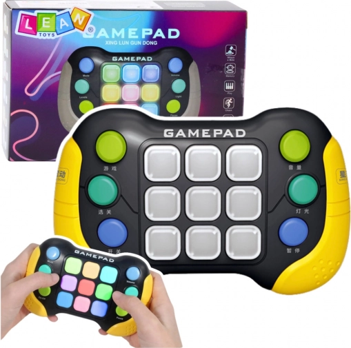Elektronska igralna konzola Gamepad Pop-It LED, 5 načinov