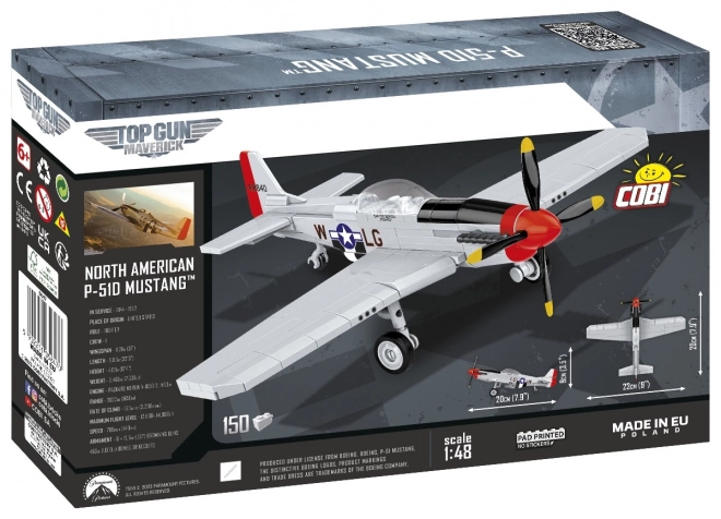 Top Gun P-51D Mustang 150 opek