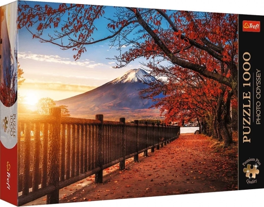 Trefl sestavljanka Premium Plus Photo Odyssey: gora Fudži, Japonska – 1000 koščkov