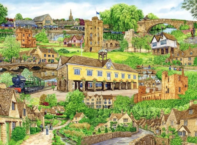 Sestavljanka Pobeg v Cotswolds, 500 kosov