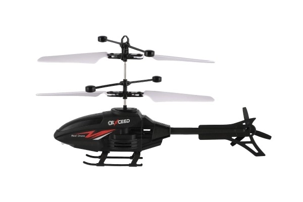 Plastični helikopter 16cm, ki se odziva na gibanje roke z USB polnilnim kablom v škatli 22x15x5cm