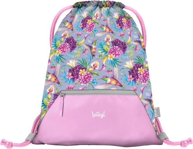BAAGL SET 3 Airy Kolibri: torbica, peresnica, vrečka