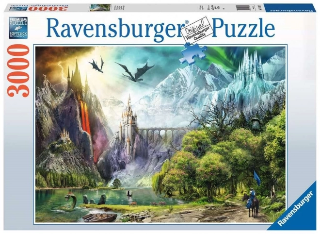 Uganka Ravensburger Vladanje zmajev 3000 kosov