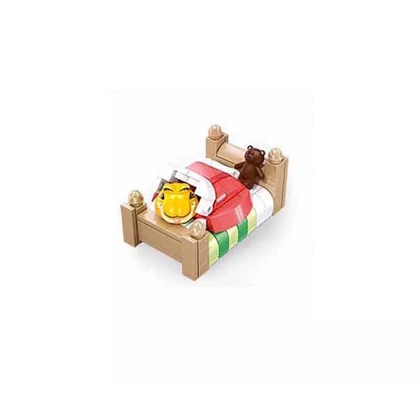 Sluban sestavljanka Garfield v postelji