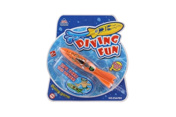 Plastično torpedo za potapljanje 13 cm