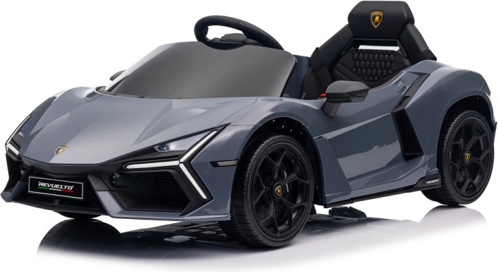 otroški električni avtomobilček LAMBORGHINI Revuelto – siv