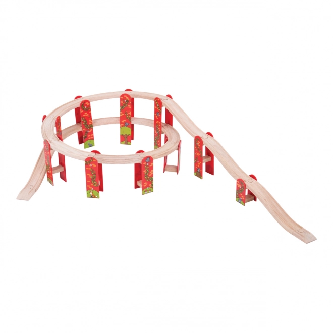 Bigjigs Rail Večnivojski komplet tirov