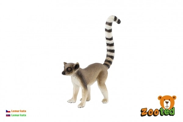 Lemur kata plastičen 7cm v vrečki