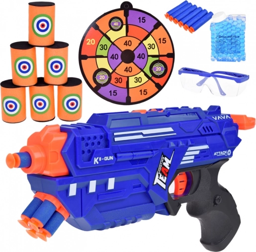 Igrača pištola SPACE GUN s penastimi in gelastimi naboji