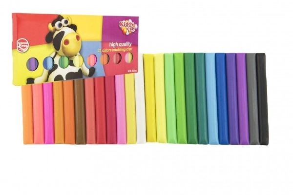 Modle Kiddy Clay 500g – 24 barv